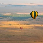 The altitude can vary during the course of the balloon ride