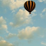 Safari balloons have a 'cockpit' for the pilot