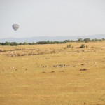 The weather conditions vary during the course of each flight