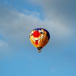 To make the most of the ride a hot air balloon safari is best done when the weather is calmest at sunrise