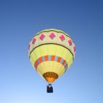 A hot-air balloon ride is best during the beautiful morning light
