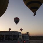 Initially hot air balloons without passengers were sent up