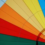 A hot-air balloon ride is best done during the beautiful morning light at sunrise