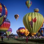 Hot-air balloon rides are best during the beautiful morning light at sunrise