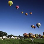 To make the most of the beautiful ride a hot-air balloon safari is best during the beautiful morning light at sunrise