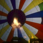 Hot air balloon safaris are best done during the beautiful morning light at sunrise when the weather is calmest