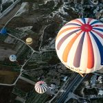 Hot air balloon flights are subject to weather