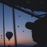 A hot-air balloon ride lasts for about 4-5 hours