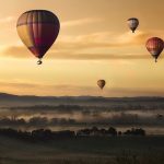 Infants are not permitted on a hot air balloon safari