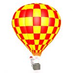 Children who go on a hot air balloon safari must have a minimum height of 1.1 m and must be accompanied by a consenting adult but infants are not permitted