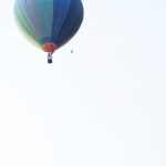 Hot air balloons are made up of three components: burners, basket, an envelope