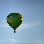 Hot-air balloon safaris are best at sunrise