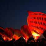 Hot air balloon safaris are best done at sunrise when the weather is calmest