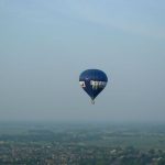 A hot air balloon safari is best done at sunrise when the weather is calmest