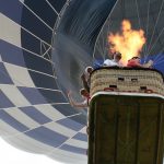 To make the most of the ride a hot air balloon safari is best done at sunrise