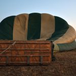 To make the most of the ride a hot air balloon safari is best at sunrise when the weather is calmest