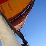 To make the most of the ride hot air balloon safaris are best at sunrise when the weather is calmest