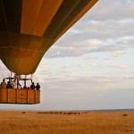Safari balloons have a 'cockpit' for the pilot and 4 compartments for the passengers