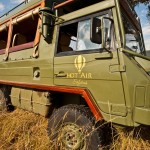 Game drives are conducted by experienced game trackers and rangers