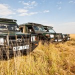 A game drive in an open vehicle allows close encounters with leopard, lion, elephant, rhino and buffalo