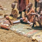 Traditionally Masais do not bury their dead