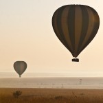 The direction of the balloon is changed by decreasing or increasing the altitude