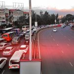 The cloudiest part of the year in Nairobi is after the first rainy season