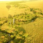 During balloon ride the passengers experience a truly awesome panorama on high