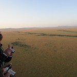 Balloon rides provide access to locations prohibited to vehicular movement