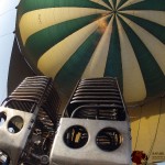 When the basket of the balloon while descending drags along the ground for approximately 20 meters and comes to a stop it is called a "tip over" landing