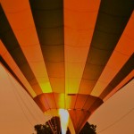 A hot-air balloon ride typically lasts 1 hour