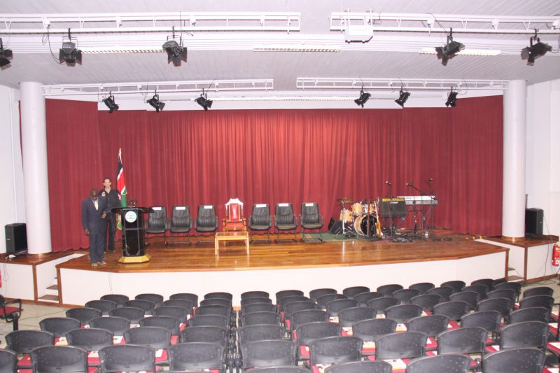 The auditorium underwent a major rehabilitation in 2008 through a project funded by the Safaricom Foundation and spearheaded by Kenya Museum Society