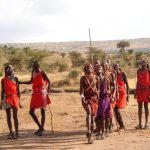 Maasai beads, shields and dressing are symbols of their rich culture