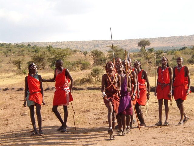 Masai men