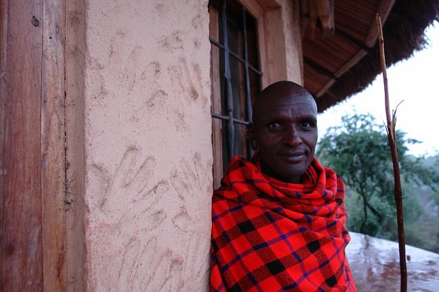 Maasai beads, shields and dressing are symbols of their rich culture