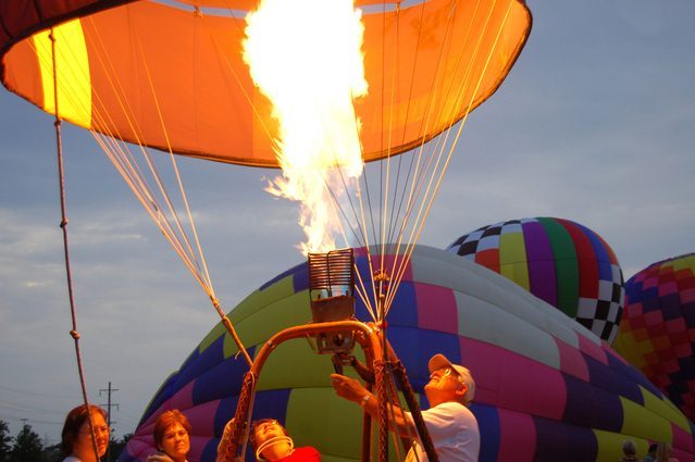 Hot-air balloons