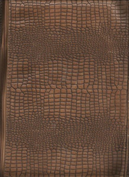 Crocodile skin leather