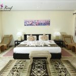 Rooms are elegant and regally designed