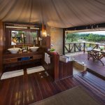 Mara Rianta - bathroom in luxury tent