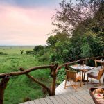 Guest area at Andbeyond Bateleur Camp- overlooking the Masai Mara