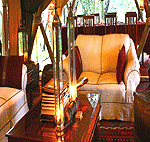 Mara expedition camp lounge