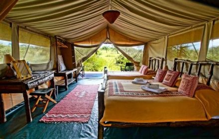 Porini Mara camp tent interior