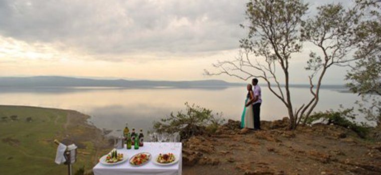 Baboon cliff sundowners