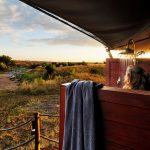 Elewana Sand River Family tent shower