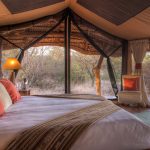 Elewana Lewa Safari Camp Tent Interior Double Bedroom