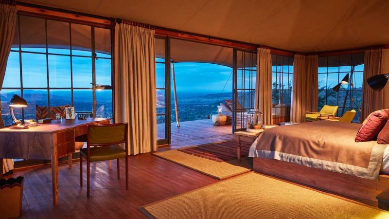 Elewana Lodo Springs accommodation spacious luxury tents