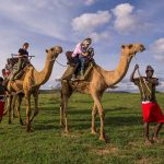 Elewana Loisaba tented camp activities camel trekking