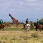 Loisaba tented camp activities horse riding in the conservancy