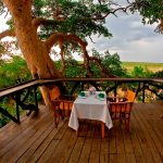Basecamp Maasai Mara main lodge viewing dining deck