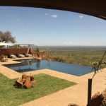Loisaba tented camp swimming